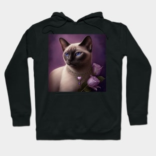 Siamese Purple Goddess Hoodie